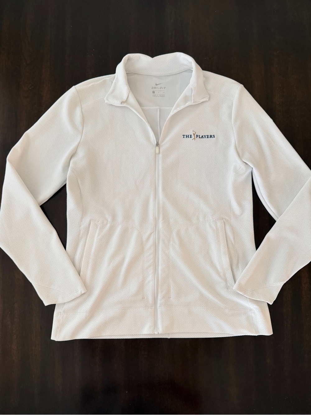 Women’s Nike Dri Fit White Golf Jacket size small